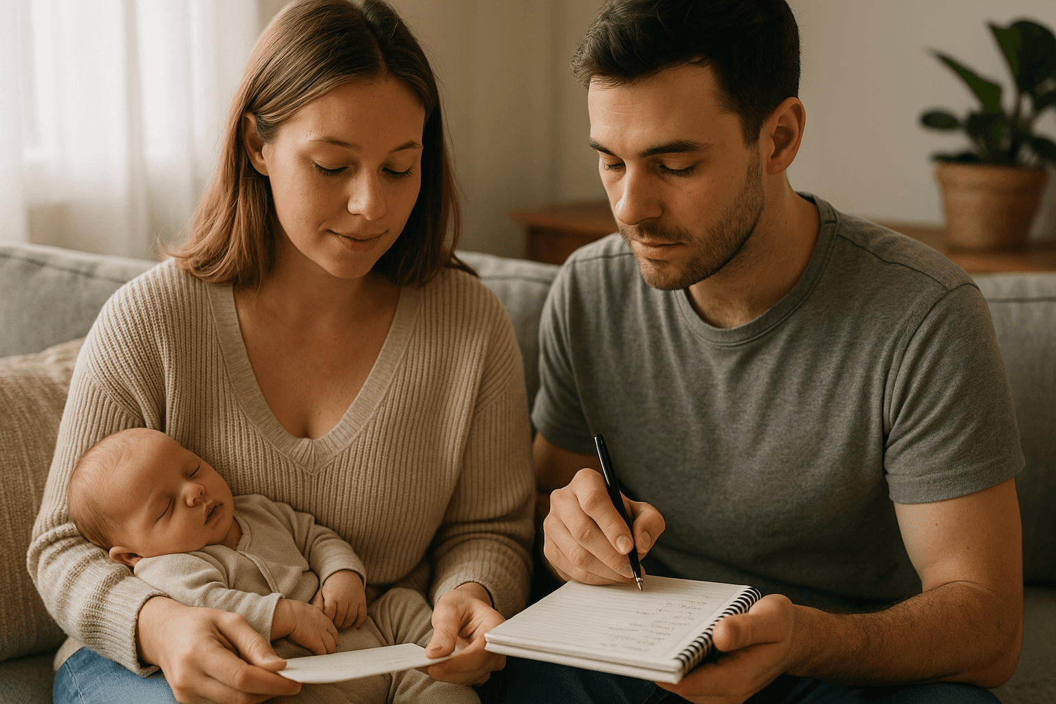 Featured image for Why lists help reduce mental load for new parents